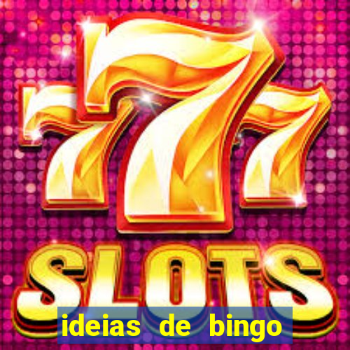 ideias de bingo para o natal